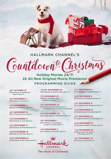 hallmark schedule|More.